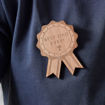 Picture of WOODEN BEST DAD EVER BADGE